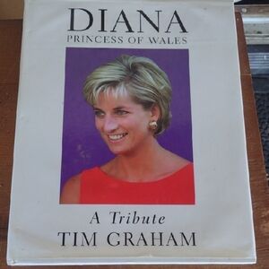 Diana Princess of Wales Tribute Hardcover Book